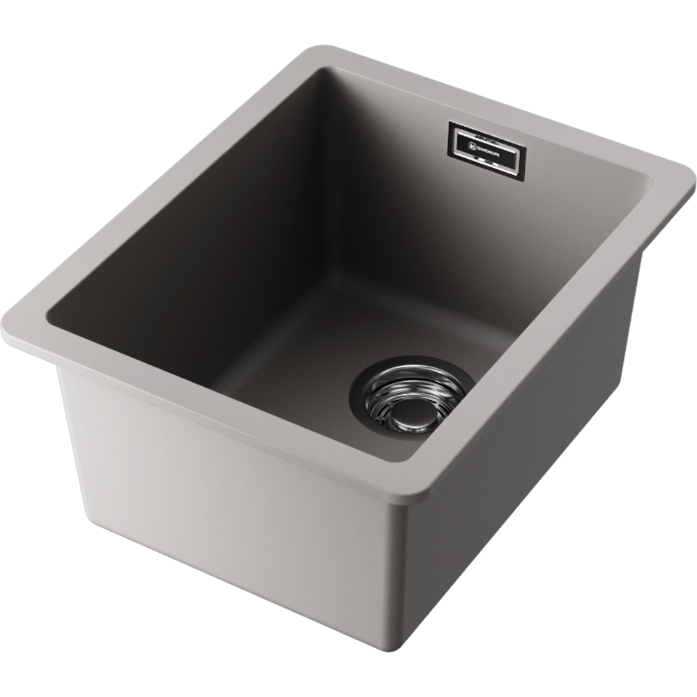 Omoikiri Kata 34-U-GR Artgranit/leningrad grey кухонная мойка