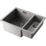 Omoikiri Kata 55-2-U-GR Artgranit/leningrad grey кухонная мойка