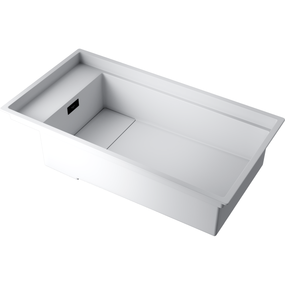 Omoikiri Kinaru Pro 86-U/I-WH Artceramic/белый кухонная мойка
