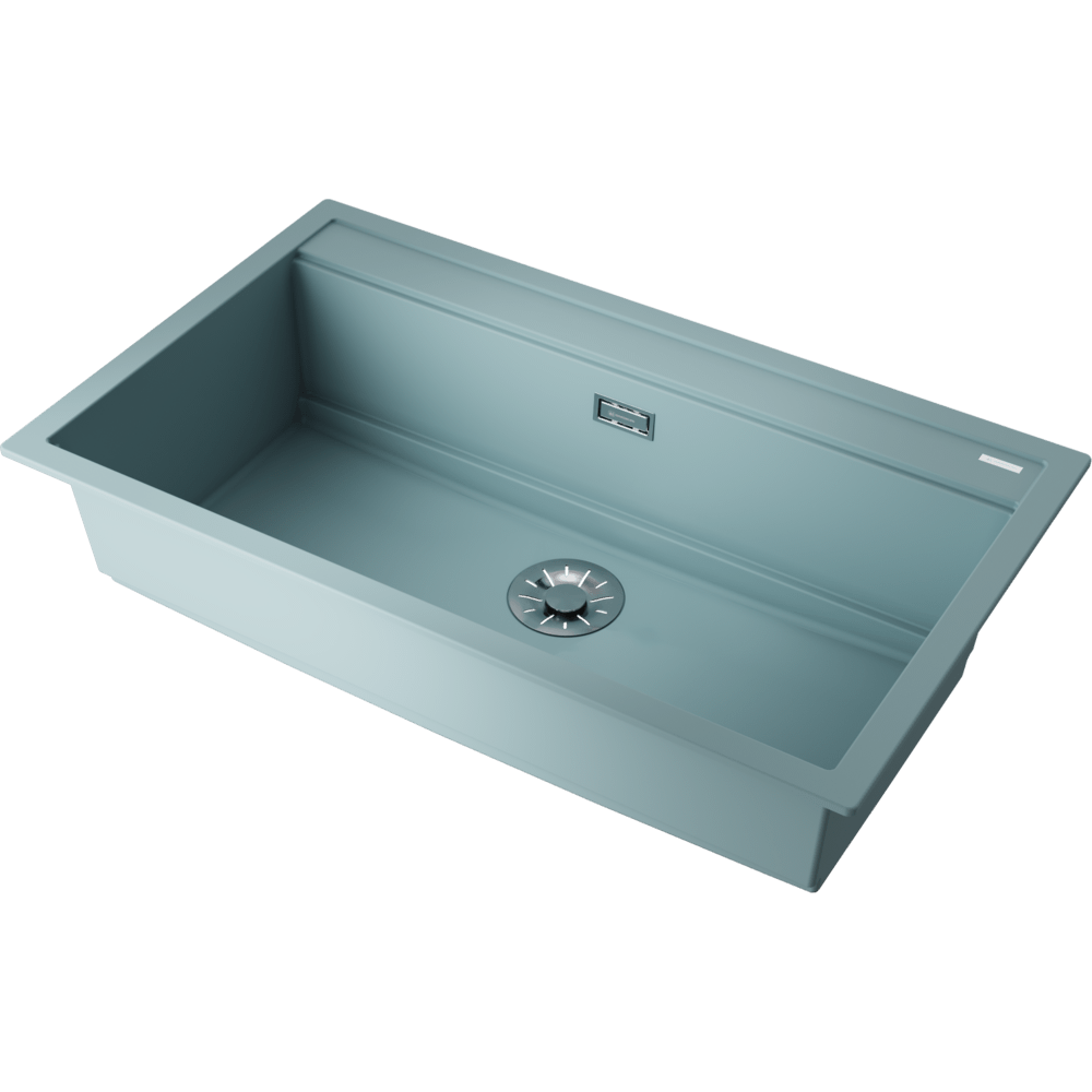 Omoikiri Kitagawa 86-LB-AZ Artceramic/azur blue кухонная мойка
