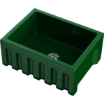 Omoikiri Mikura 61-RG Glossy Natceramic/royal green глянцевый кухонная мойка