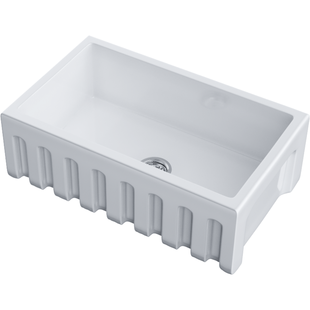 Omoikiri Mikura 76-WH Glossy Natceramic/белый глянцевый кухонная мойка