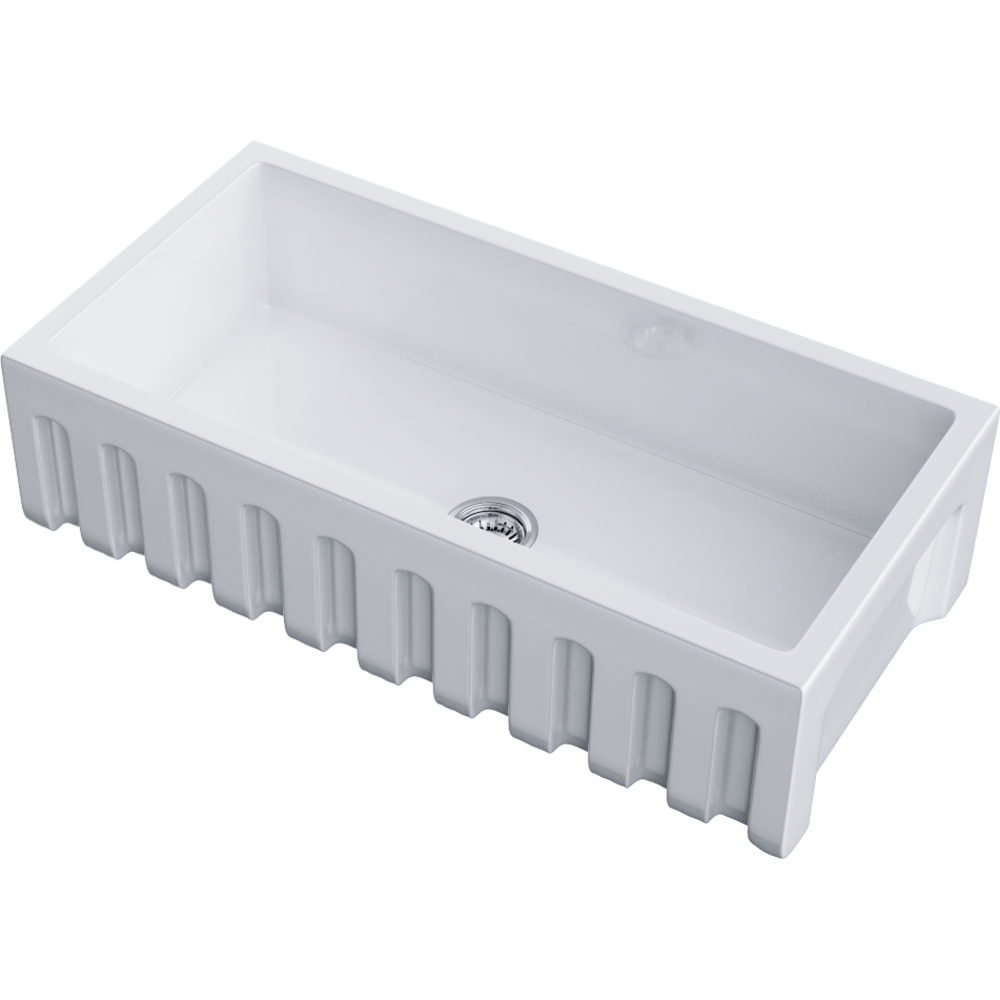Omoikiri Mikura 91-WH Glossy Natceramic/белый глянцевый кухонная мойка