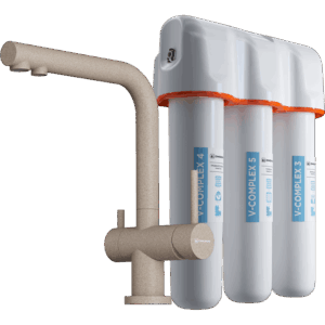 Комплект смеситель+фильтр Nagano-SA-P + Pure drop Lite