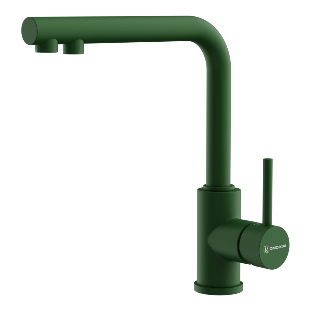 Omoikiri Nakagawa 2 Plus-RG латунь/royal green смеситель для кухни