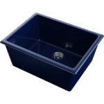 Omoikiri Okinoshima 61-U/I-IB Glossy Natceramic/indigo blue глянцевый кухонная мойка