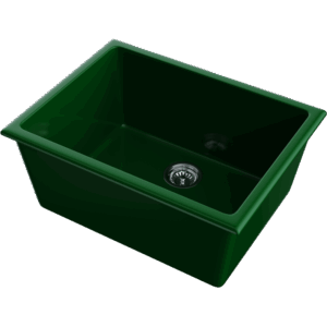 Omoikiri Okinoshima 61-U/I-RG Glossy Natceramic/royal green глянцевый кухонная мойка