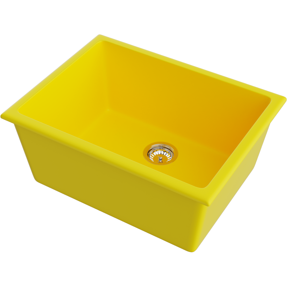 Omoikiri Okinoshima 61-U/I-SL Matt Natceramic/sicilian lemon кухонная мойка
