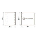 Держатель для губки Omoikiri SH-01-GB