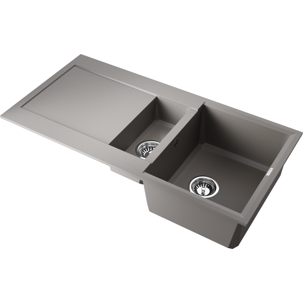 Omoikiri Sakaime 100-2-GR Tetogranit/leningrad grey кухонная мойка