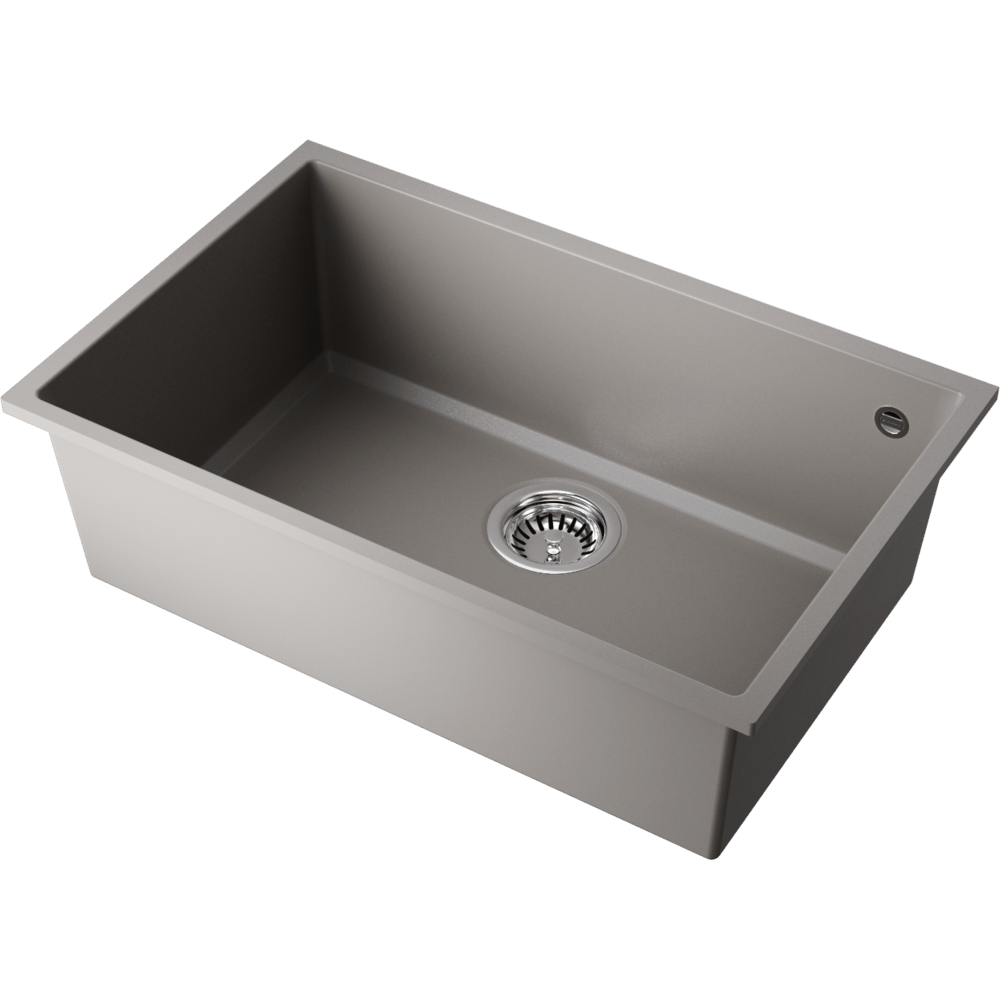Omoikiri Tedori 66-U-GR Tetogranit/leningrad grey кухонная мойка