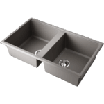 Omoikiri Tedori 86-2-GR Tetogranit/leningrad grey кухонная мойка