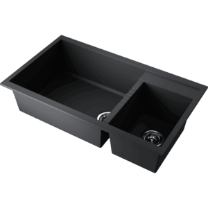 Omoikiri Tedori 86-2-LB-BL Tetogranit/черный кухонная мойка