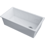Omoikiri Tokara 88-U/I-WH Glossy Natceramic/белый глянцевый кухонная мойка