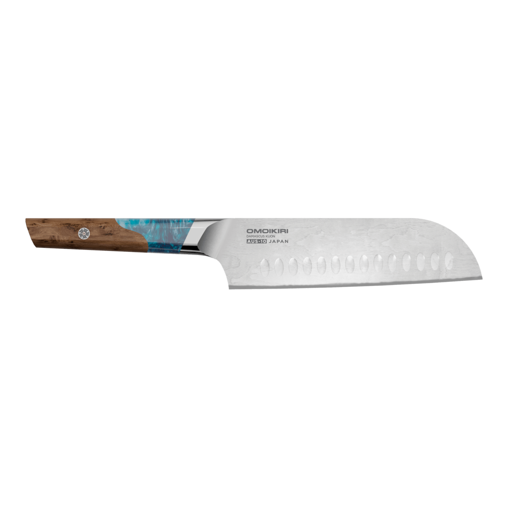 Нож сантоку Damascus Kuon