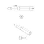 Бита для сборки, J6-10B, Jinio