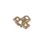 Планка монтажная для петель Smartline, Clip-On,Soft-Close, H=0, крестовая, под саморез, Firmax