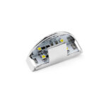 411250 Клипса на полку 20771 (2LED), 12V DC, 0,16W, свет белый хол.(6400К), хром с проводом 1,4м