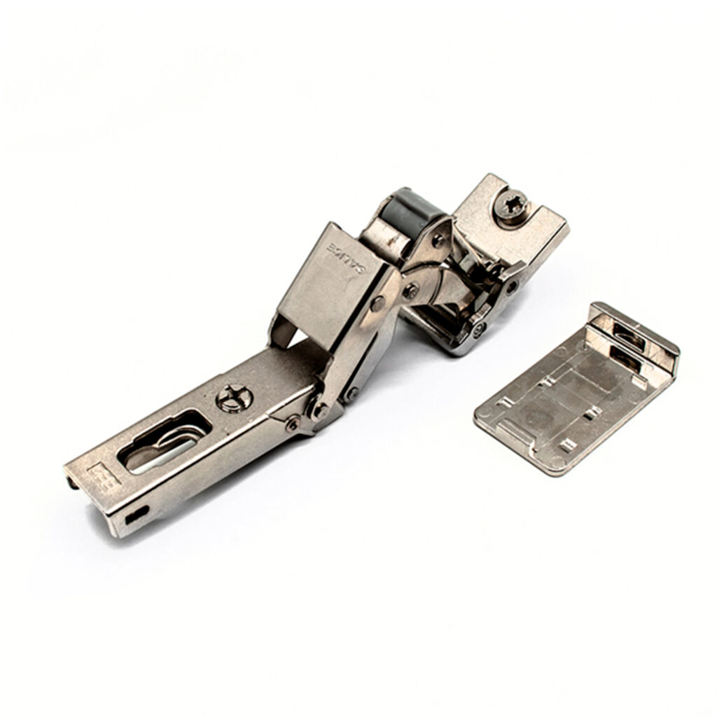 Стеклопетля Series B Key-hole/Snap-on под УФ-склейку, Salice