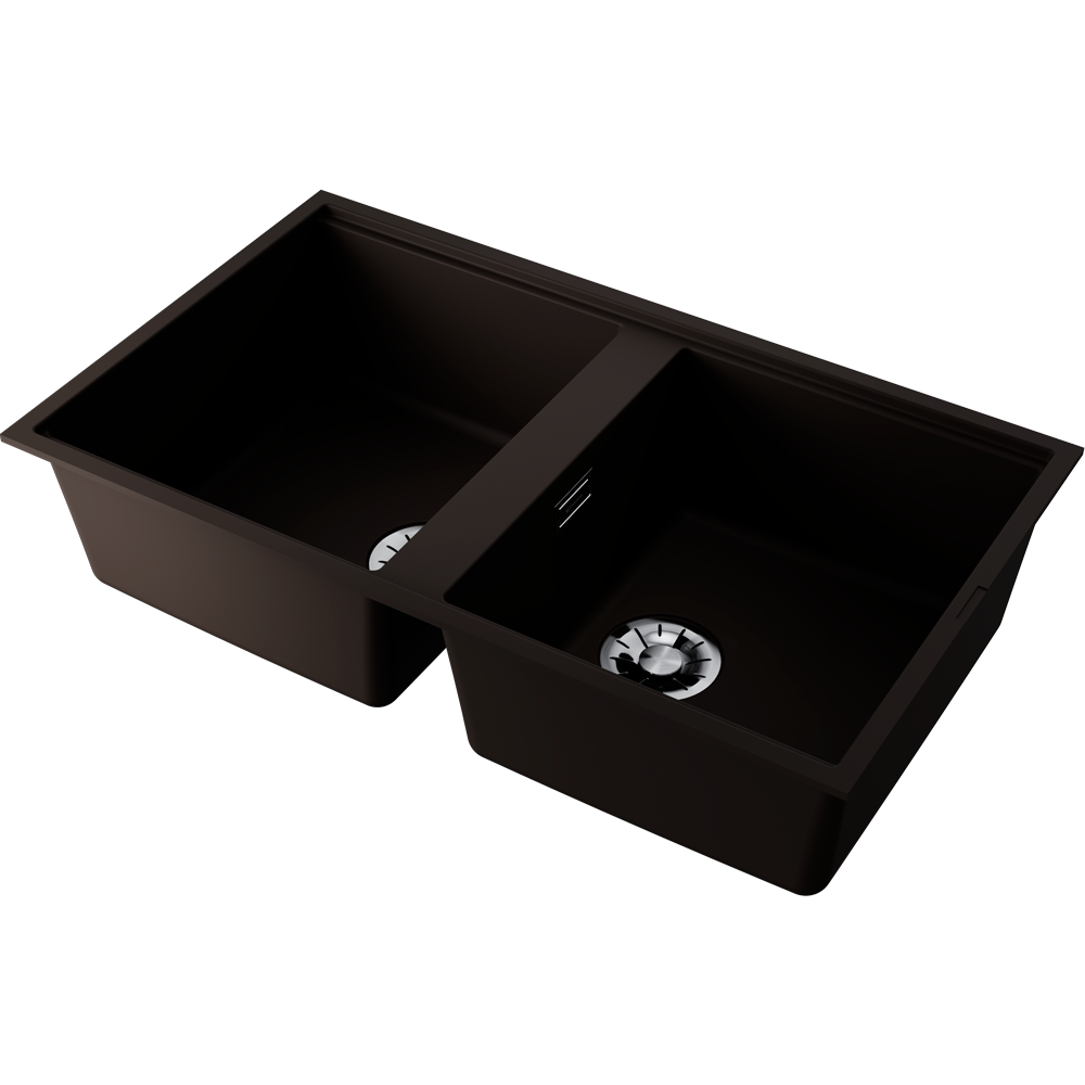 Omoikiri Kitagawa 83-2-U-MO Artceramic/мокко кухонная мойка