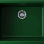 Omoikiri Okinoshima 61-U/I-RG Glossy Natceramic/royal green глянцевый кухонная мойка