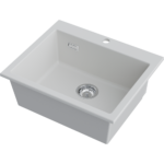 Omoikiri Omishima 60-WH Matt Natceramic/белый матовый кухонная мойка