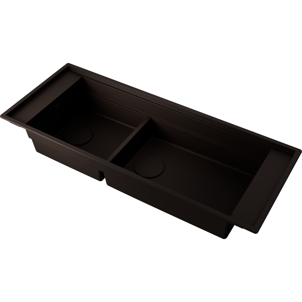 Omoikiri Sintesi Pro 114-2-U/I-MO Artceramic/мокко кухонная мойка