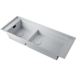 Omoikiri Sintesi Pro 114-2-U/I-WH Artceramic/белый кухонная мойка