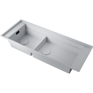 Omoikiri Sintesi Pro 114-2-U/I-WH Artceramic/белый кухонная мойка