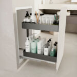 Base AGENT 300мм, H560, 2 полки, URBAN style, цвет антрацит, Kesseböhmer