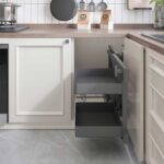 Magic Corner 900-1000 мм Комплект из 4-х полок, H450-600, URBAN style, цвет антрацит, Kesseböhmer