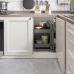 Magic Corner 900-1000 мм Комплект из 4-х полок, H450-600, URBAN style, цвет антрацит, Kesseböhmer
