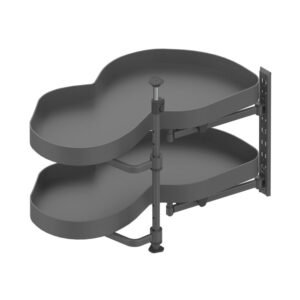 Волшебный угол Corner Optima NOMA 900/500 Правый, металл графит/МДФ графит, Rejs